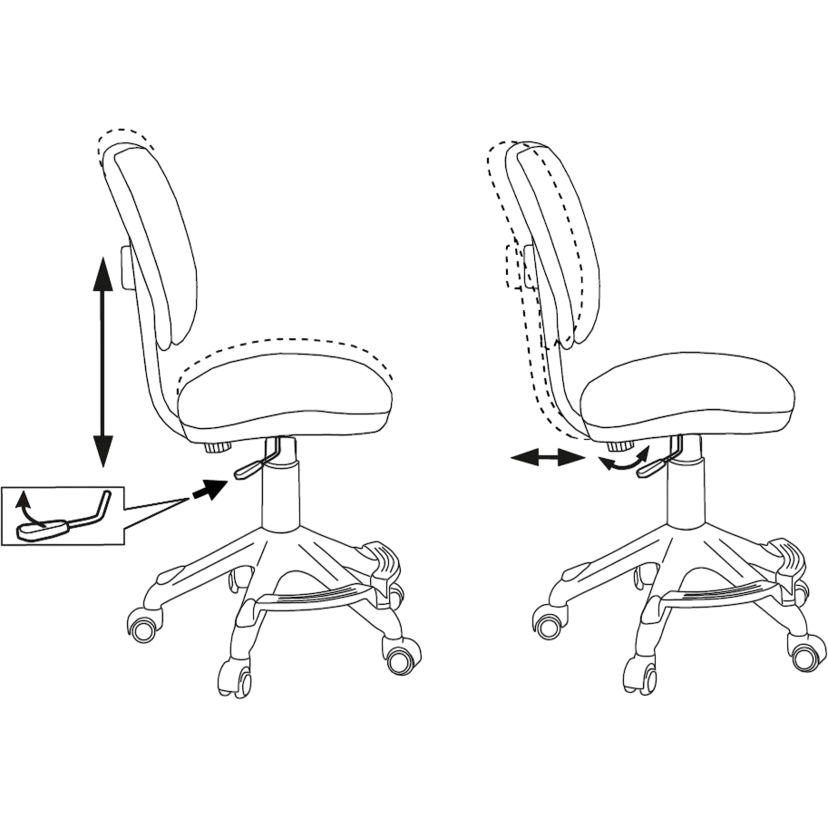 Детское кресло Бюрократ CH-W204/F Maskarad - CH-W204/F/MASKARAD - фото 5