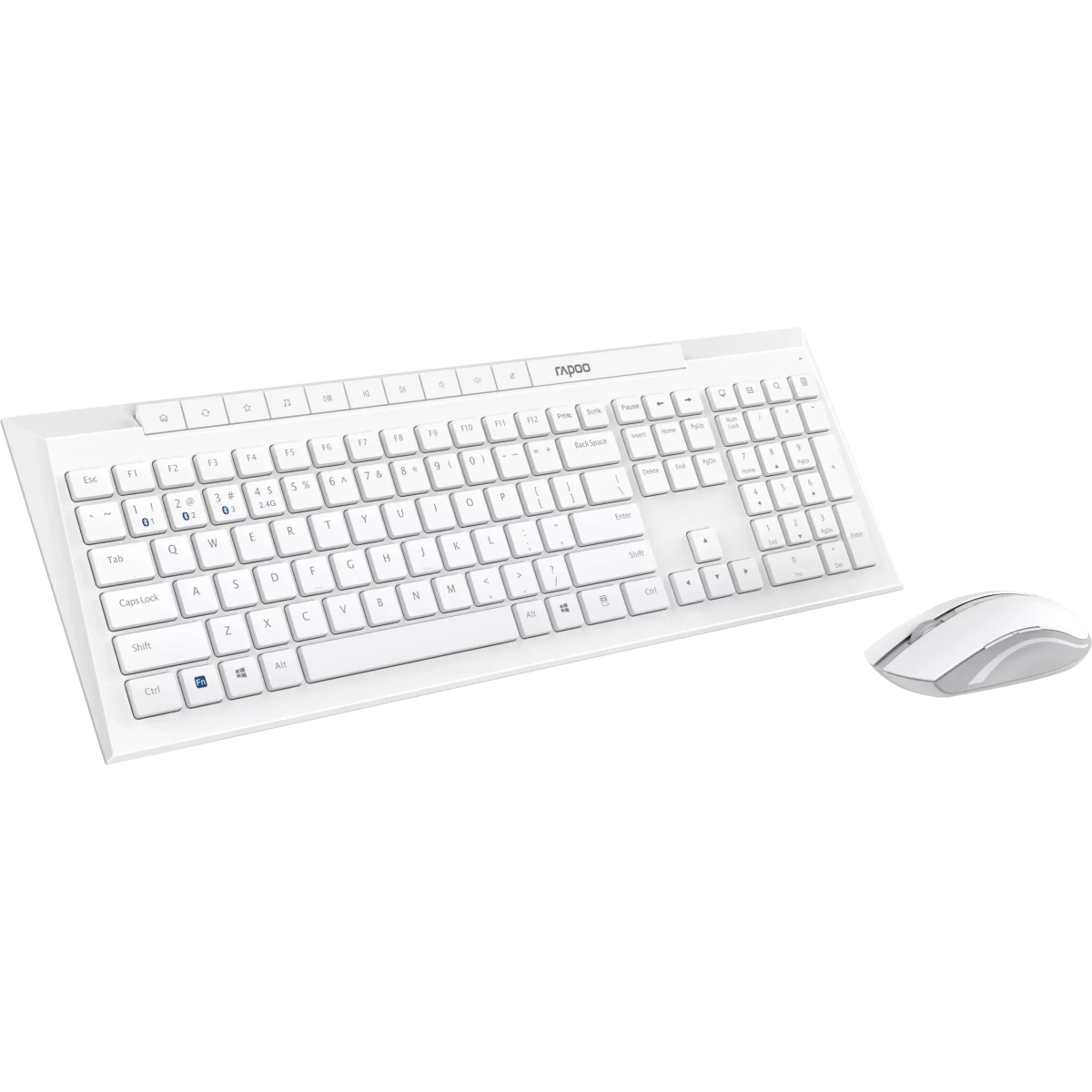 Клавиатура + мышь Rapoo 8210M White - 8210M-WHT - фото 2