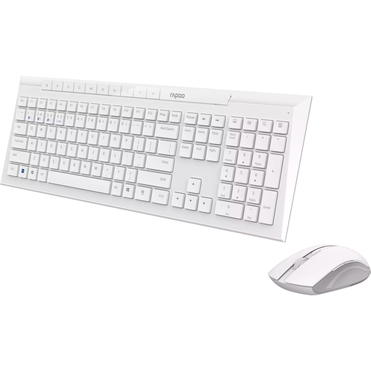 Клавиатура + мышь Rapoo 8210M White - 8210M-WHT - фото 3