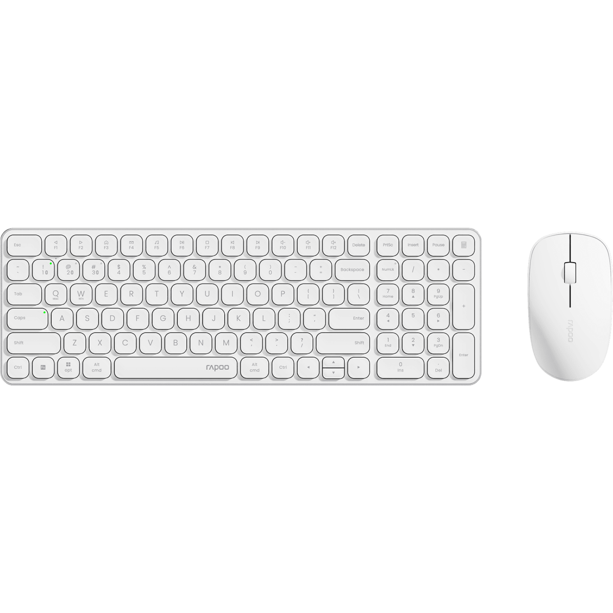 Клавиатура + мышь Rapoo 9320M White - 9320M-WHT