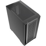 Корпус Powercase ByteFlow Micro CP Black (CAMBCP-F0)