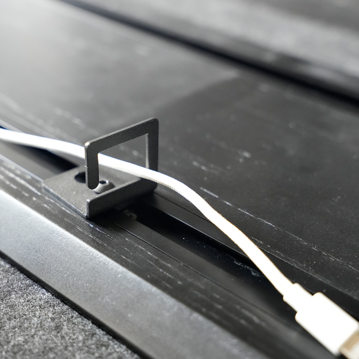 Держатель для кабелей GEEK NOOK Cable Manager Mini Black (202404213) - фото 5