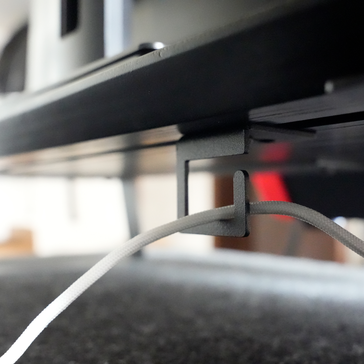 Держатель для кабелей GEEK NOOK Cable Manager Mini Black (202404213) - фото 6