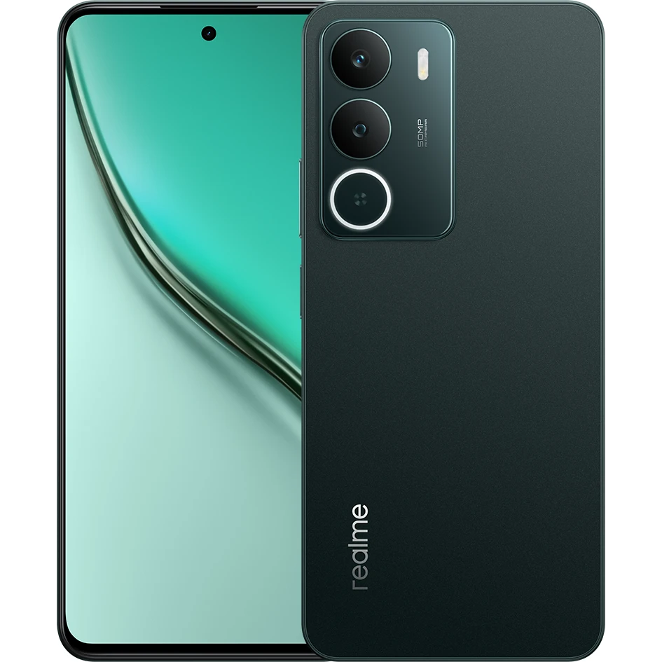 Смартфон Realme P3 Lite 4G 4/128GB Pine Green (RMX5300) - RMX5079