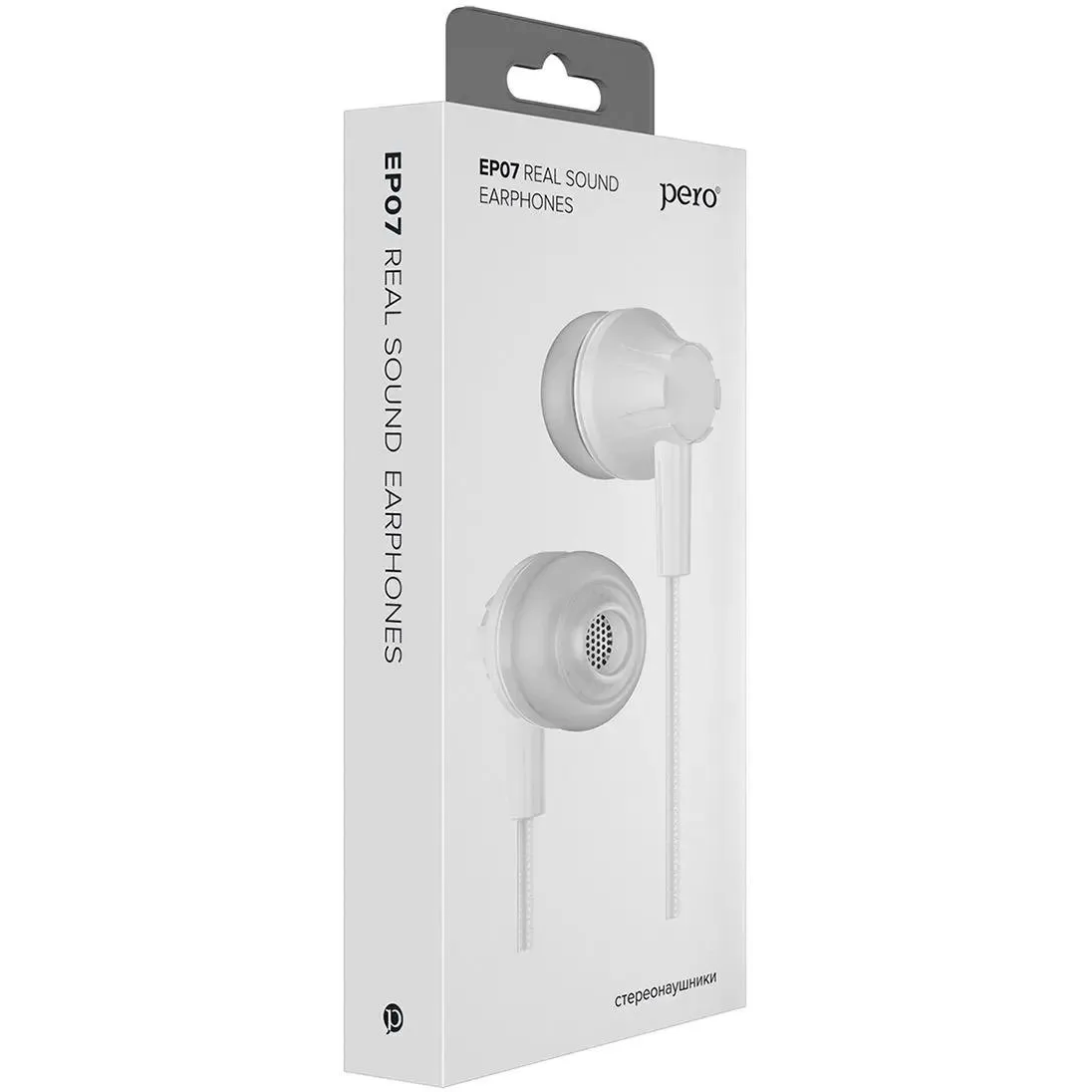 Наушники PERO EP07 White - EP07WH - фото 3