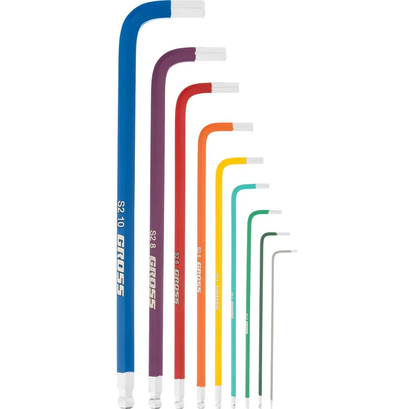 Набор шестигранных ключей GROSS 16400 - фото 3