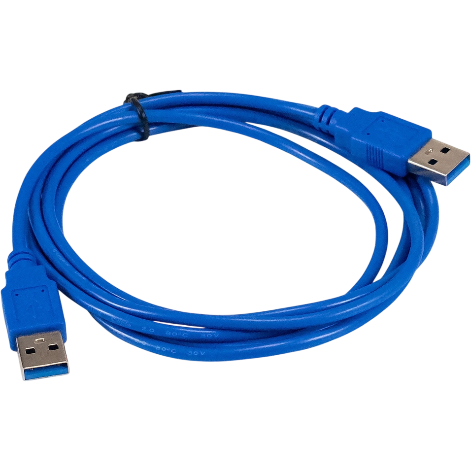 Кабель USB A (M) - USB A (M), 1.5м, ExeGate EX-CC-USB3-AMAM-1.5