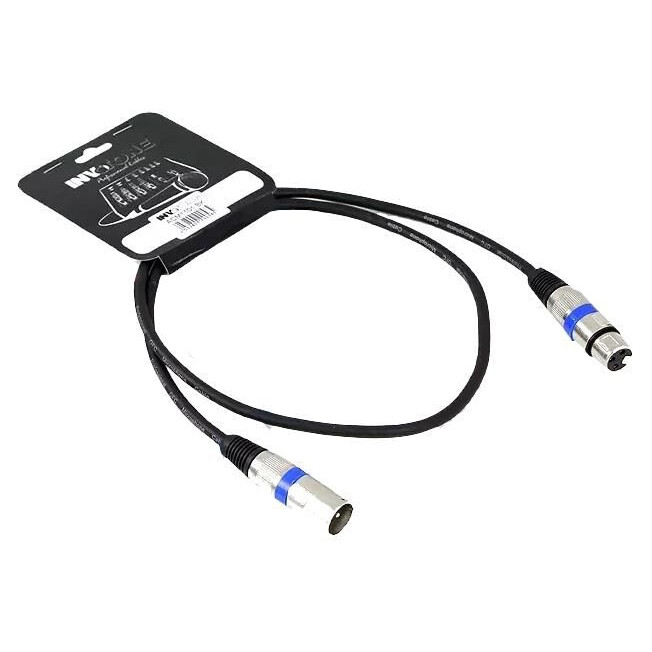 Кабель XLR (M) - XLR (F), 3м, INVOTONE ACM1103 BK