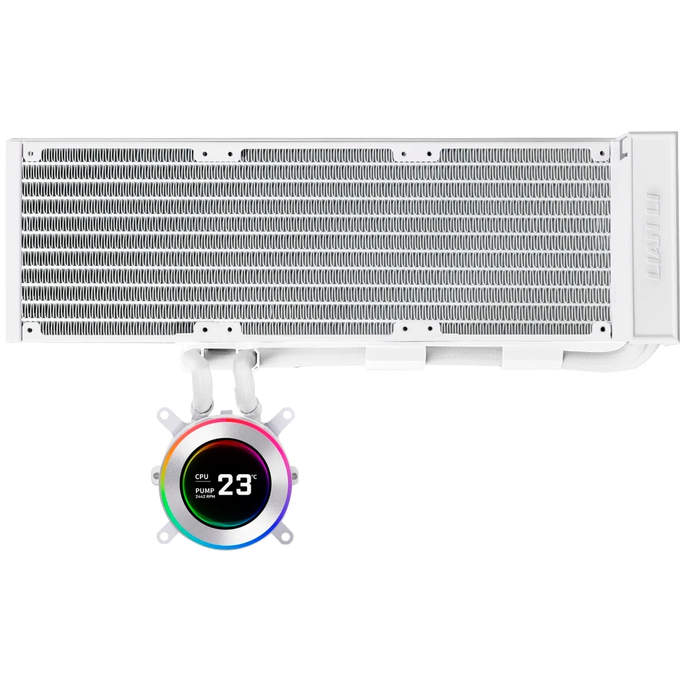 Система жидкостного охлаждения Lian Li HydroShift II LCD-C 360N White - G89.GHS2LCD36W.R0
