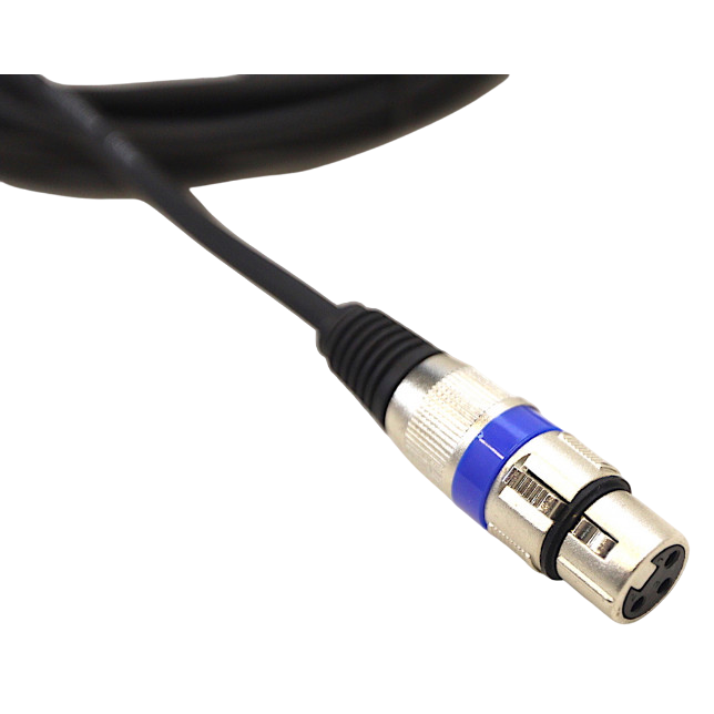 Кабель XLR (M) - XLR (F), 6м, INVOTONE ACM1106 BK - 98011 - фото 2