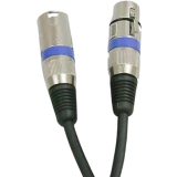 Кабель XLR (M) - XLR (F), 6м, INVOTONE ACM1106 BK (98011)