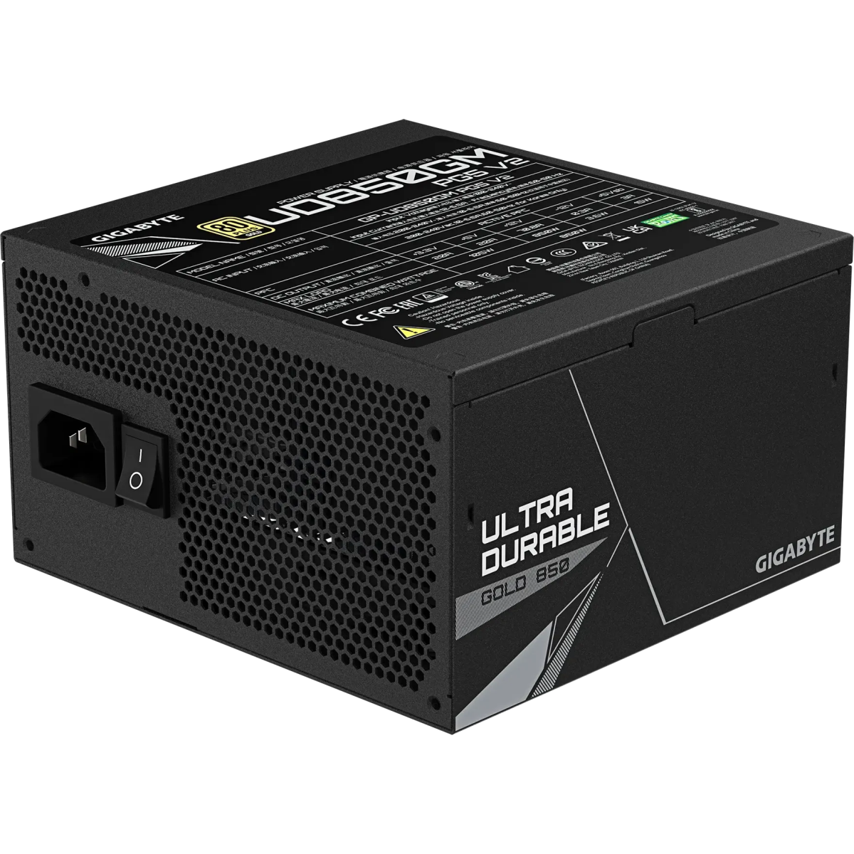 Блок питания 850W Gigabyte GP-UD850GM PG5 V2 - фото 6