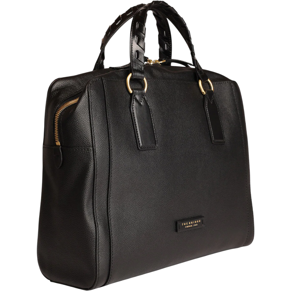 Сумка для ноутбука The Bridge Ines Briefcase Nero - 045525EN/30 - фото 2