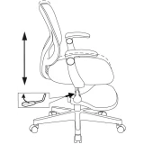 Детское кресло Бюрократ Burokids 3 Pink (BUROKIDS 3 PINK)