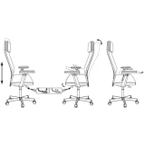 Офисное кресло Бюрократ T-995 Black (T-995/NEO-BLACK)