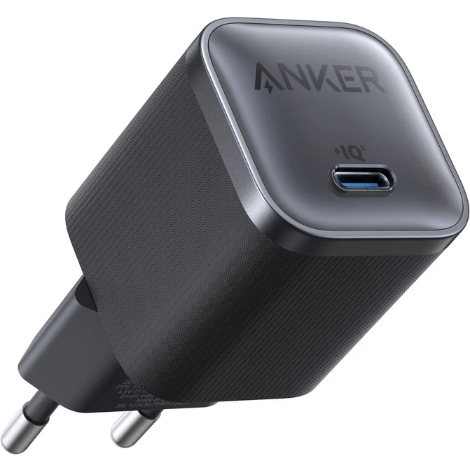 Сетевое зарядное устройство Anker Nano Charger (45W) Black - A2692L11