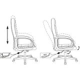 Офисное кресло Бюрократ CH 002 3C11 Black