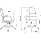Офисное кресло Бюрократ CH 002 3C1 Grey