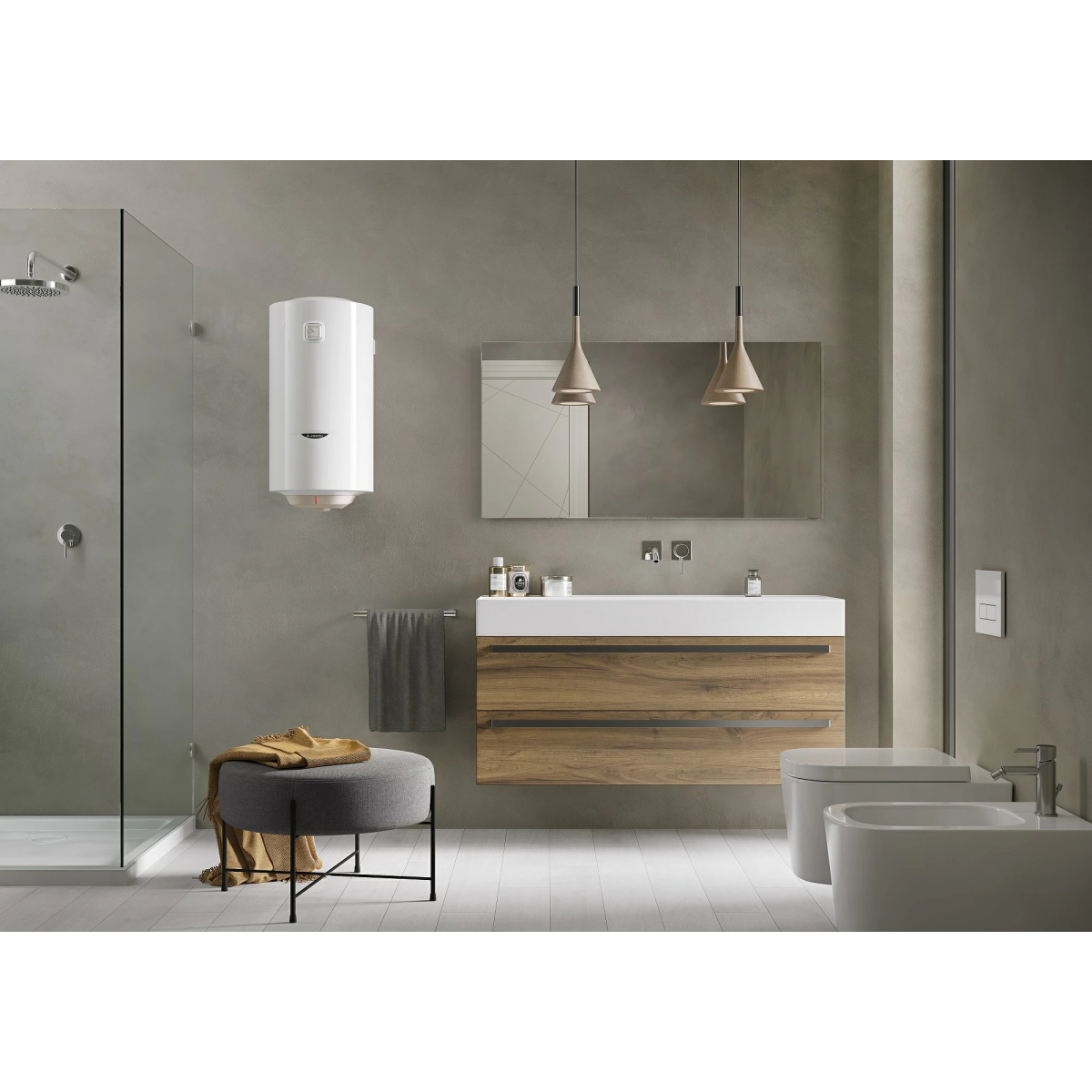 Водонагреватель Ariston Dune1 R 50 V 1,5K SLIM PL - 3700635 - фото 4