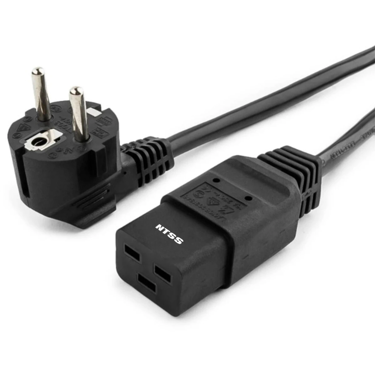 Кабель питания Schuko - C19, 3м, NTSS NTSS-PC19772