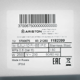 Водонагреватель Ariston Velis Lux Inox PW ABSE WIFI 80 (3700675)