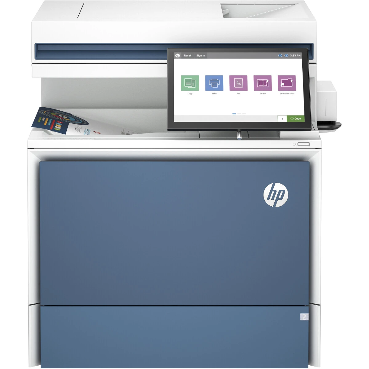 МФУ HP Color LaserJet Enterprise MFP 5800zf (58R10A)