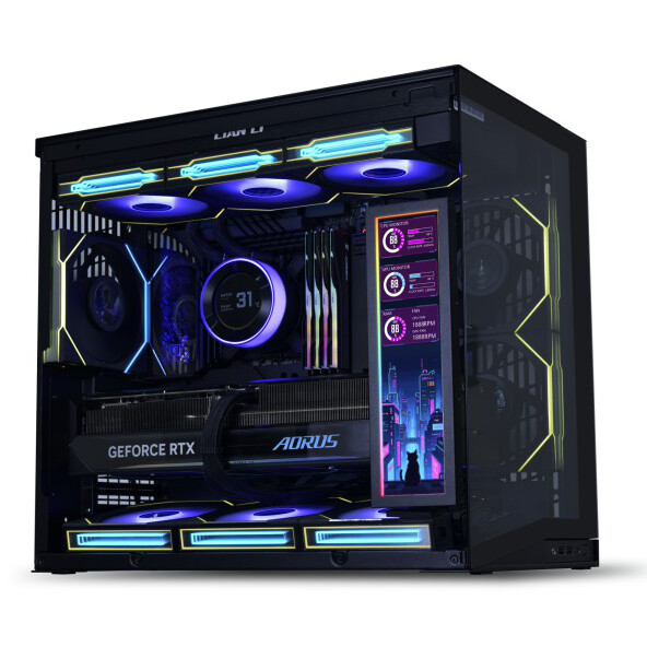 Монитор параметров Lian Li 8.8 Universal Screen (US88v1) Black - G89.SM088X.R0 - фото 7