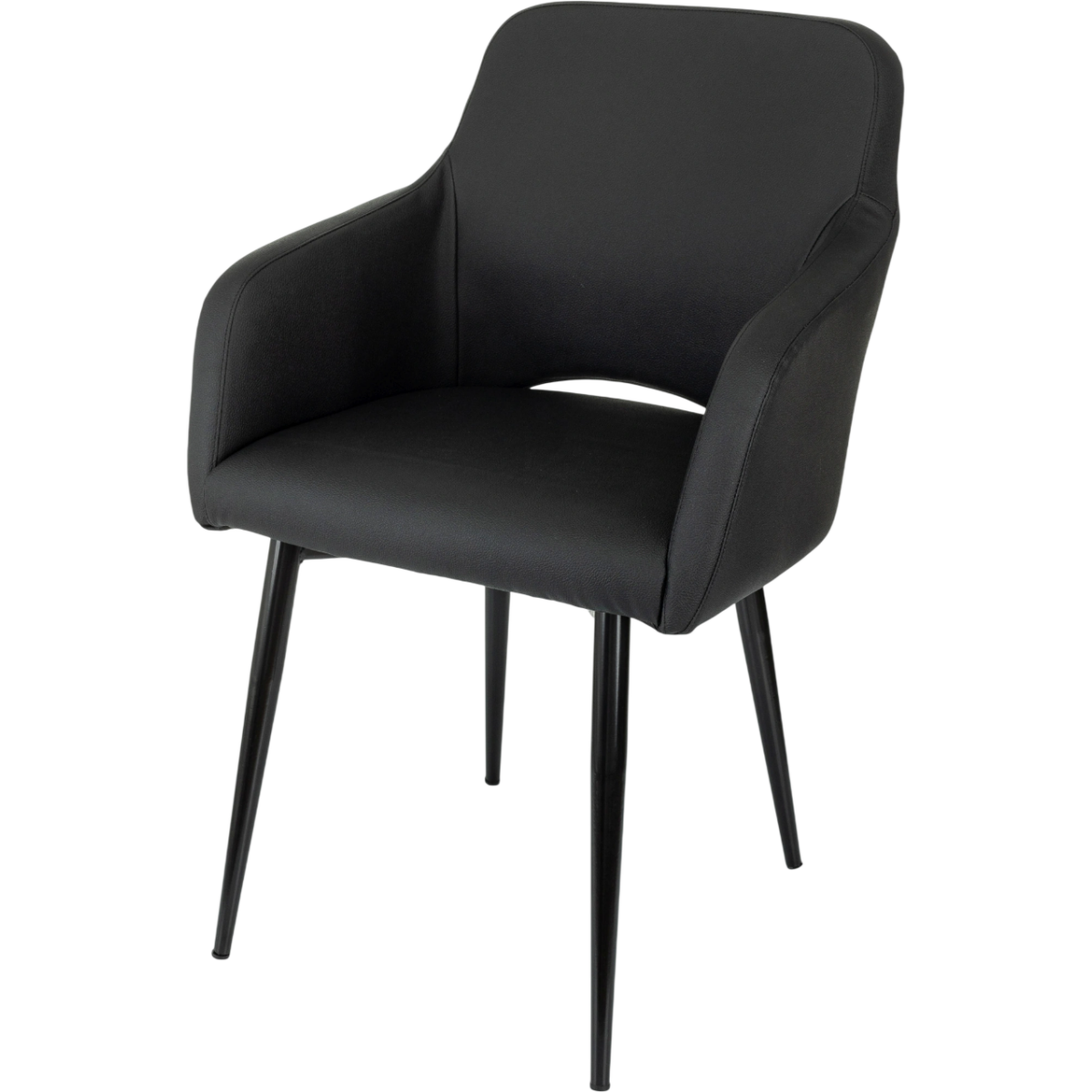 Офисное кресло Бюрократ CH-380F Black - CH-380F/BLACK-PU