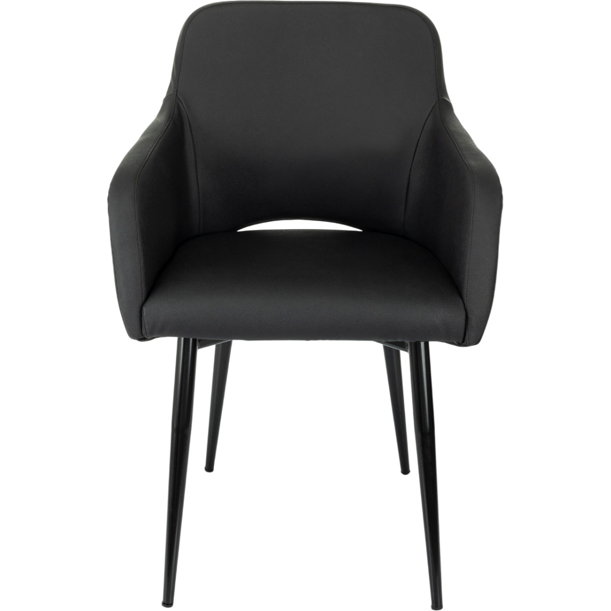 Офисное кресло Бюрократ CH-380F Black - CH-380F/BLACK-PU - фото 2