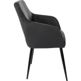 Офисное кресло Бюрократ CH-380F Black (CH-380F/BLACK-PU)