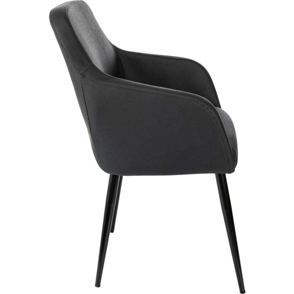 Офисное кресло Бюрократ CH-380F Black - CH-380F/BLACK-PU - фото 4