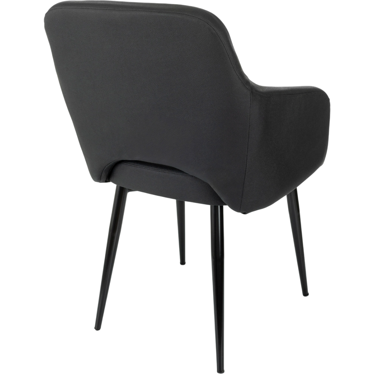 Офисное кресло Бюрократ CH-380F Black - CH-380F/BLACK-PU - фото 5