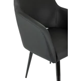 Офисное кресло Бюрократ CH-380F Black (CH-380F/BLACK-PU)