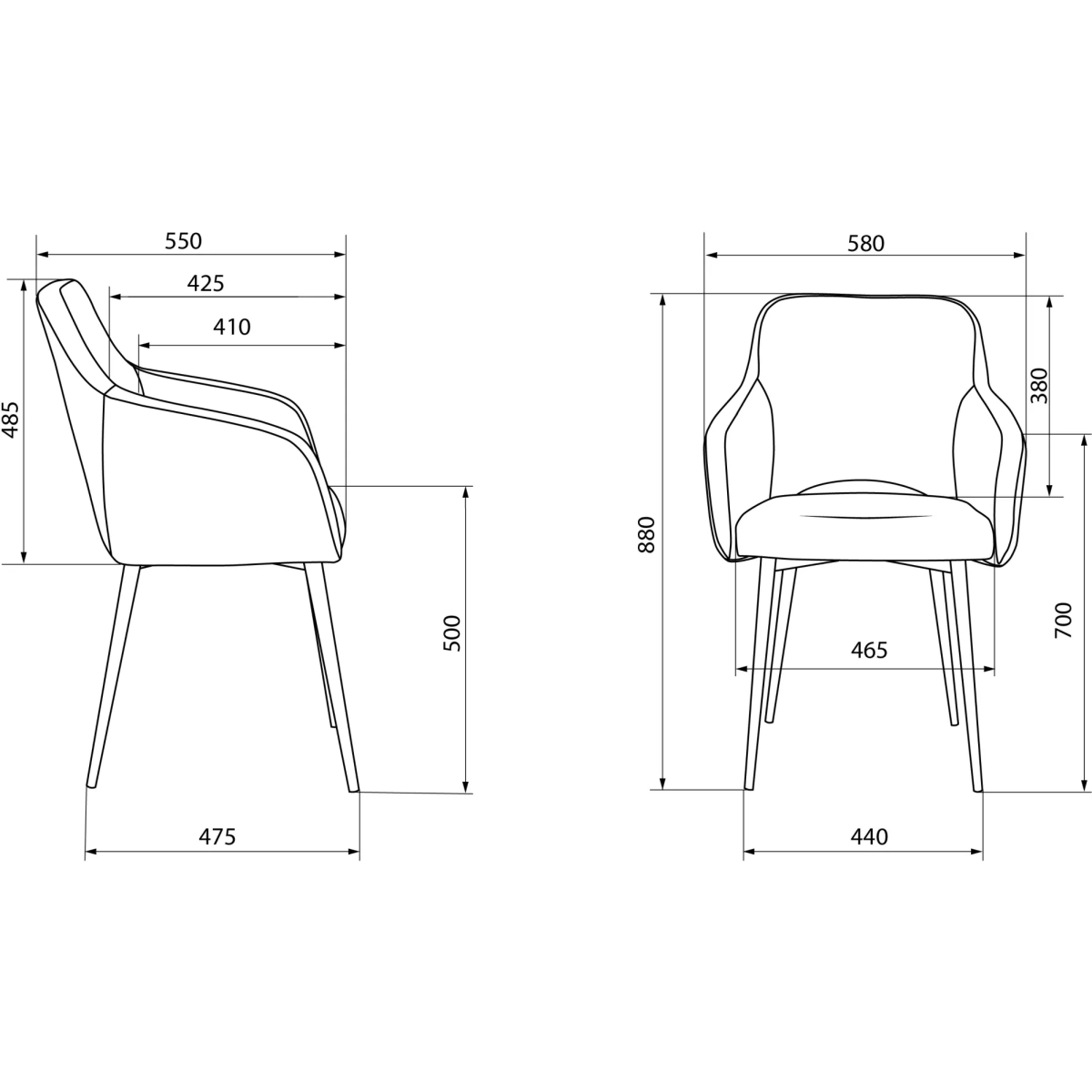 Офисное кресло Бюрократ CH-380F/12PISTACHIO - фото 4