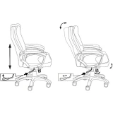 Офисное кресло Бюрократ CH-868N/LT-20