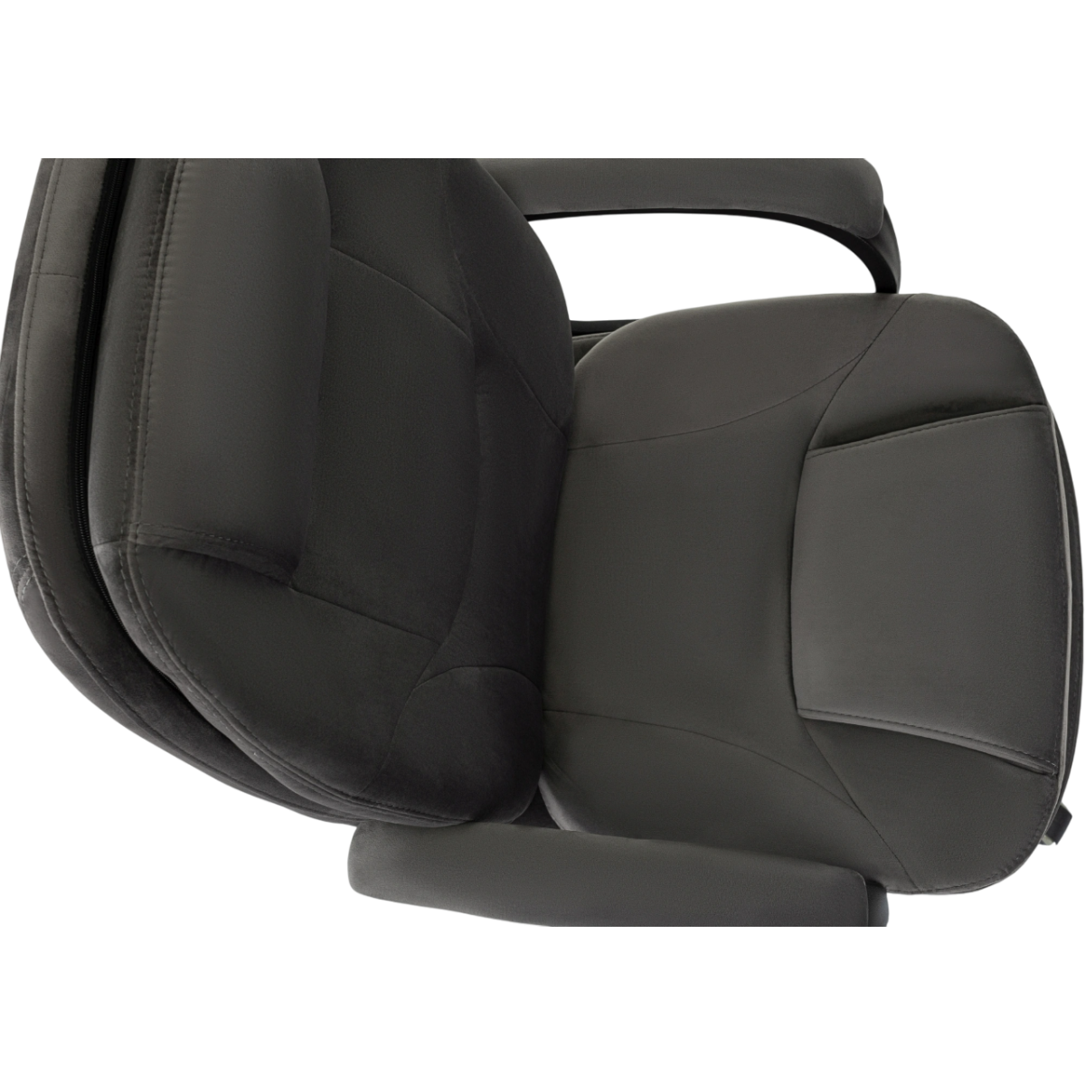 Офисное кресло Бюрократ CH-668 Grey - CH-668/HOLLAND-18 - фото 6