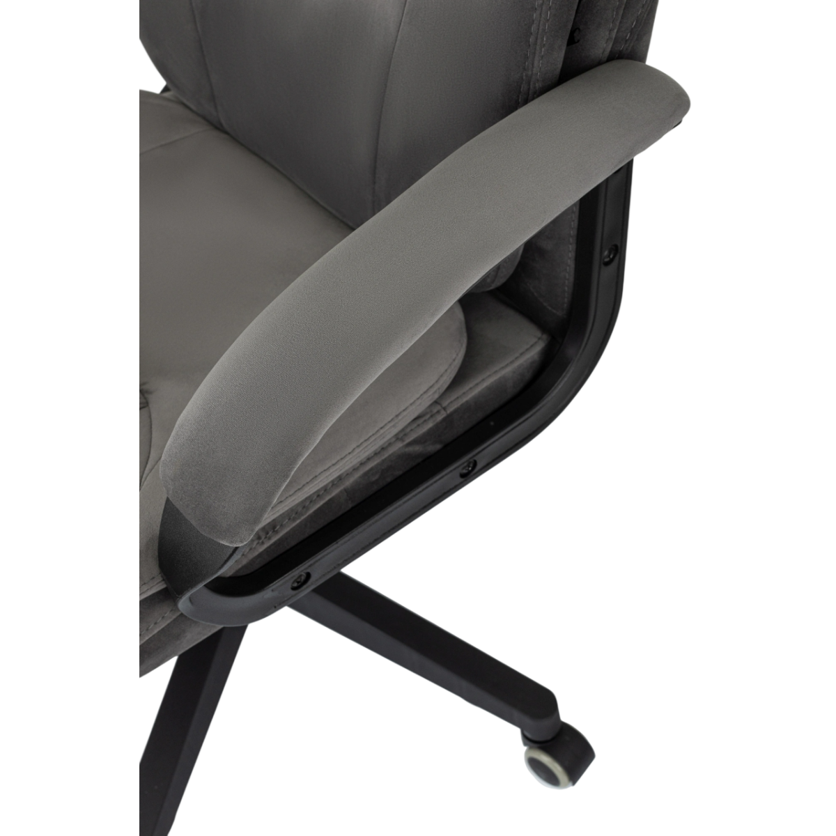 Офисное кресло Бюрократ CH-668 Grey - CH-668/HOLLAND-18 - фото 9