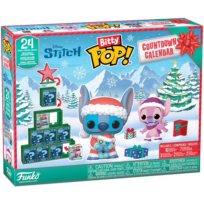 Адвент-календарь Funko Bitty POP! Countdown Calendar Disney Stitch - 87002