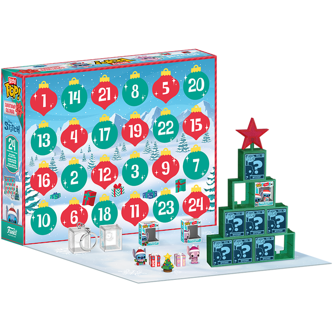 Адвент-календарь Funko Bitty POP! Countdown Calendar Disney Stitch - 87002 - фото 2