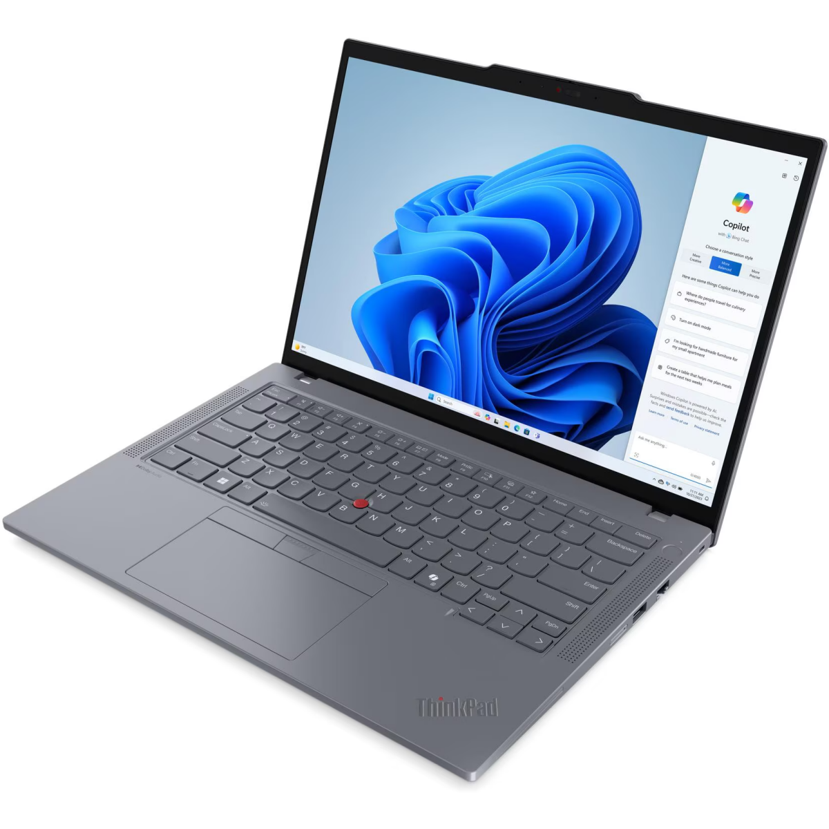 Ноутбук Lenovo ThinkPad T14 Gen 5 (Intel) Grey (21ML0089US) - фото 3