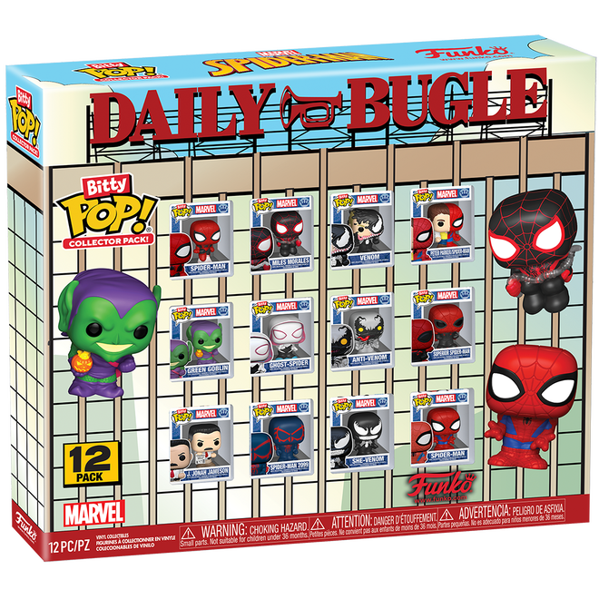 Фигурка Funko Bitty POP! Marvel Daily Bugle Spider-Man 12PK (88985)