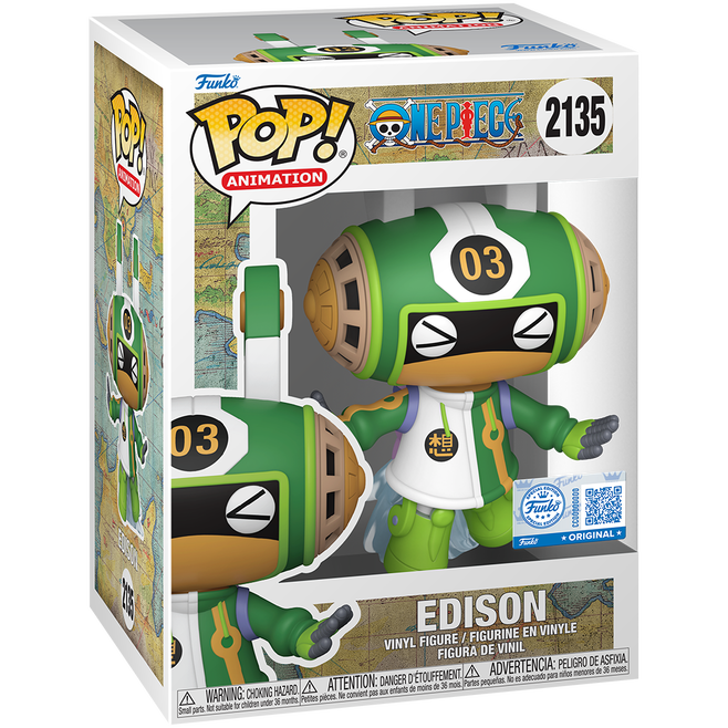 Фигурка Funko POP! Animation One Piece S12 Edison - 88532 - фото 2