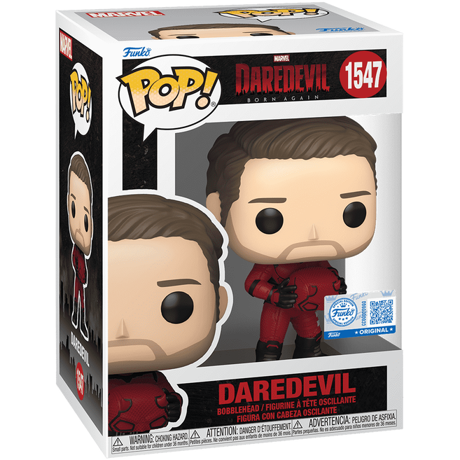 Фигурка Funko POP! Bobble Marvel Daredevil Born Again Daredevil Unmasked - 87249 - фото 2