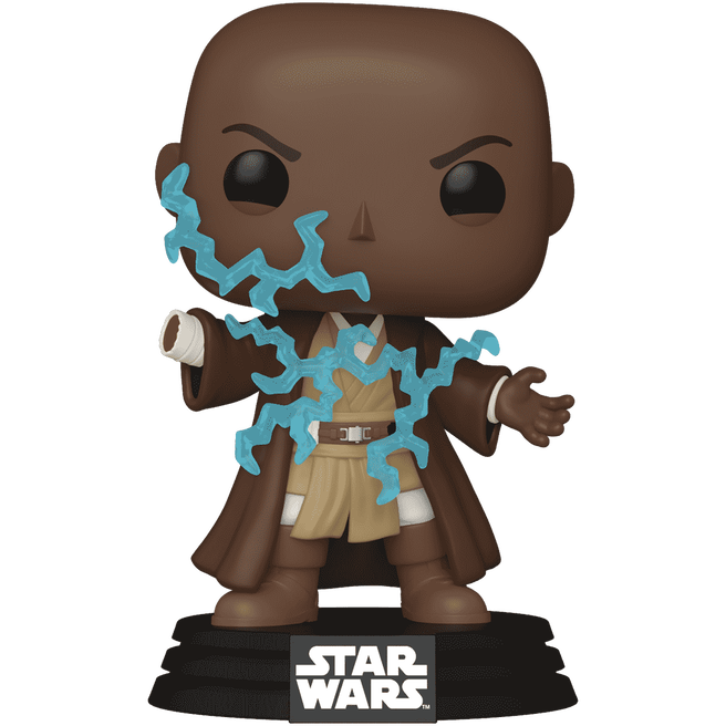 Фигурка Funko POP! Bobble Star Wars Ep 3 Mace Windu (Electrocuted) - 87252
