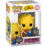 Фигурка Funko POP! TV Simpsons S11 Lisa With Snowball II (86409)