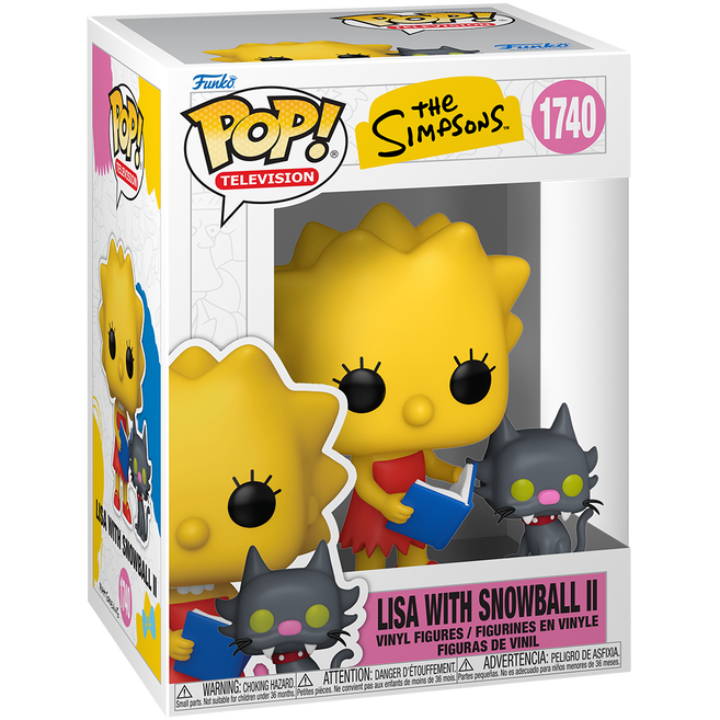 Фигурка Funko POP! TV Simpsons S11 Lisa With Snowball II - 86409 - фото 2