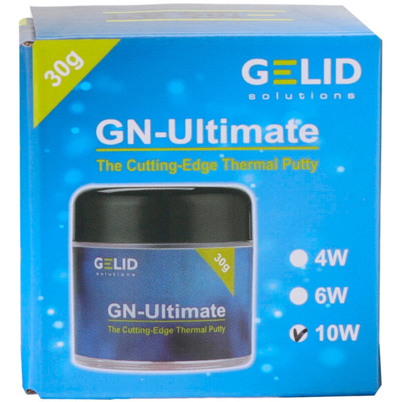 Жидкая термопрокладка GELID GN-Ultimate Thermal Putty 10W (30 г) - TN-GN10-01 - фото 2