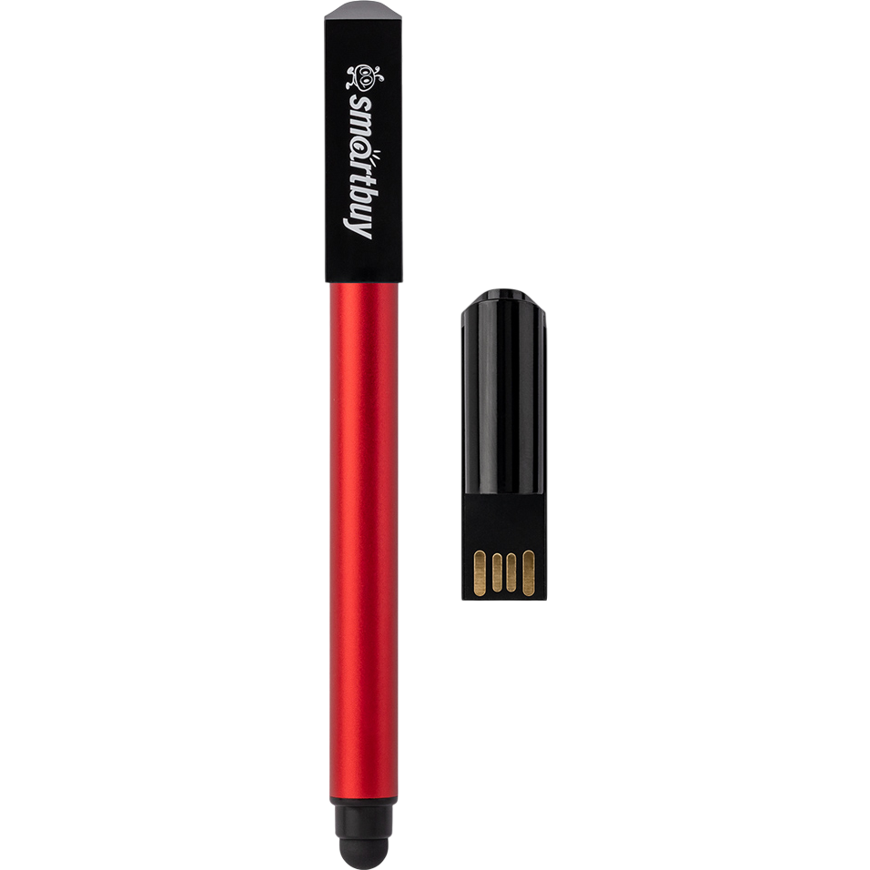 USB Flash накопитель 32GB SmartBuy Gel Pen Red (SB032GB2RRTL) - фото 3