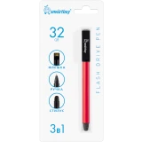 USB Flash накопитель 32Gb SmartBuy Gel Pen Red (SB032GB2RRTL)