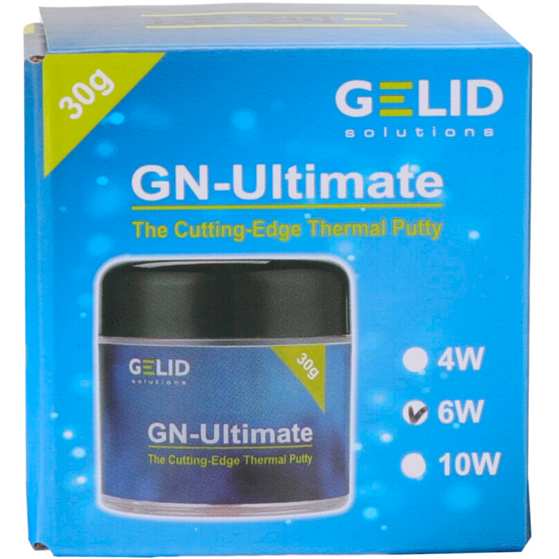 Жидкая термопрокладка GELID GN-Ultimate Thermal Putty 6W (30 г) - TN-GN06-01 - фото 2